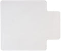 Staples Office Chair Mat, Clear, Hard Floors, 53x45 Inch, Textured