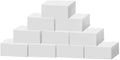 Melamine Eraser Sponges 100 Pack, Heavy Duty Non-Scratch Magic Cleaning Pads, Multi-Surface Cleaner for Bathroom Kitchen Tiles Glass Stainless Steel, 4.0x2.4x0.8 Inch, Lab-Tested