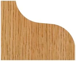 Whiteside 3296 Table Edge Traditional Router Bit: 1 Inch Profile Width, 2-1/2 Inch Large Diameter, 3/4 Inch Cutting Length, 1/2 Inch Shank, 2-1/2 Inch Overall Length, B3 Bearing