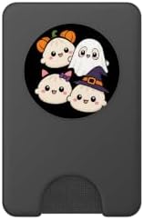 Squishy Dumpling Halloween Costume Kawaii PopSockets PopWallet for MagSafe
