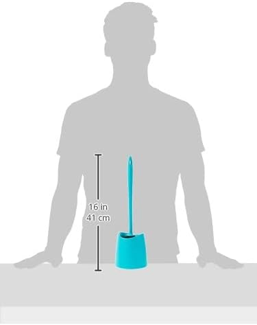 TATAY Toilet Brush WC-Standard, Polypropylene, Turquoise, One Size