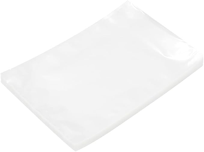 Restaurantware-Fresh Hero 12 x 8 Inch Vacuum Sealer Bags, 100 Food Storage Bags - 3 mil Thick, Microwavable, Clear Plastic Sous Vide Bags, Freezable, For Storing Food Or Sous Vide Cooking