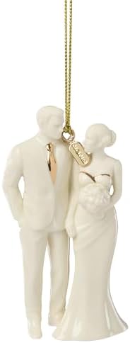 Lenox 2026 Bride and Groom Ornament
