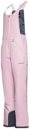 Arctix Women's Essential Insulated Ski Bibs, Water Resistant Snow Pants for Skiing & Snowboarding