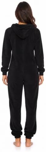 Just Love Women's Adult Onesie Skeleton Halloween Costume with Hood