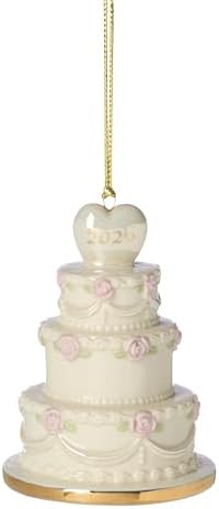 Lenox 2026 Wedding Cake Ornament