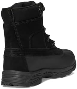 Propet Womens Cortland Snow Casual Boots Low Heel 1-2" - Black