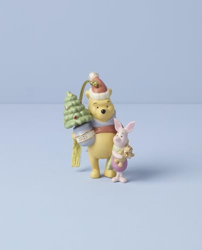 Lenox 2025 Disney Winnie the Pooh & Piglet Christmas Hanging Ornament