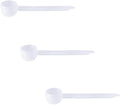 10cc Long Handle Measuring Scoop (2 Teaspoon / 10mL) - Heavy-Duty Plastic Spoon for Powders, Pre-Workout, Supplements, and Spices, 3-Pack