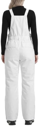 DAFENGEA Women's Ski Snow Bibs Adjustable Straps Overalls