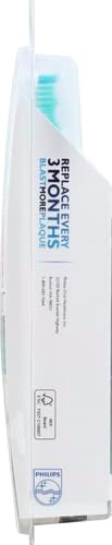 Philips Sonicare Genuine E-Series Replacement Toothbrush Heads, 2 Brush Heads, White, HX7022/66
