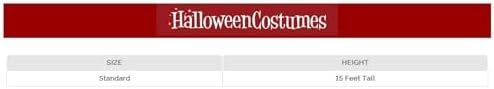 Fun Costumes Ghostbusters Inflatable Stay Puft Marshmallow Man Outdoor Halloween Decoration - LED Lights, Tether Ties, Stakes, Power Cord & Repair Kit 15FT