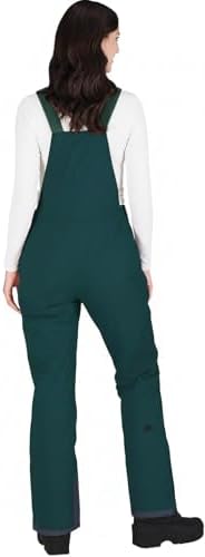 Arctix Women's Essential Insulated Ski Bibs, Water Resistant Snow Pants for Skiing & Snowboarding