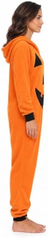 Just Love Women's Adult Onesie Skeleton Halloween Costume with Hood