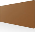 KTRIO Large Gaming Mouse Pad, Desk Mat, 31.5 x 15.7 in, Coffee Brown, XXL