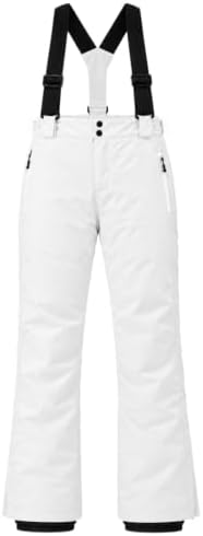 Men's Snow Ski Pants Insulated Waterproof Warm Winter Snowboard Bibs