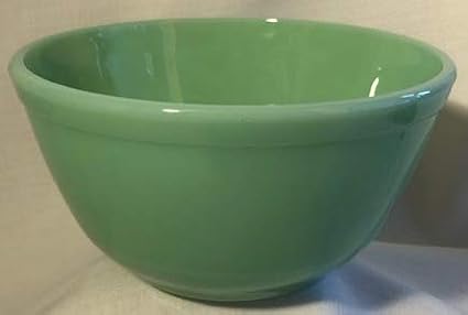Mixing Nesting Bowls - Replacement Bowls - American Made - Mosser Glass USA (Jade, Medium)