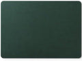 Nekmit Leather Desk Blotter Pad 17 x 12 Inches, Flat, Non-Slip, Waterproof, Green