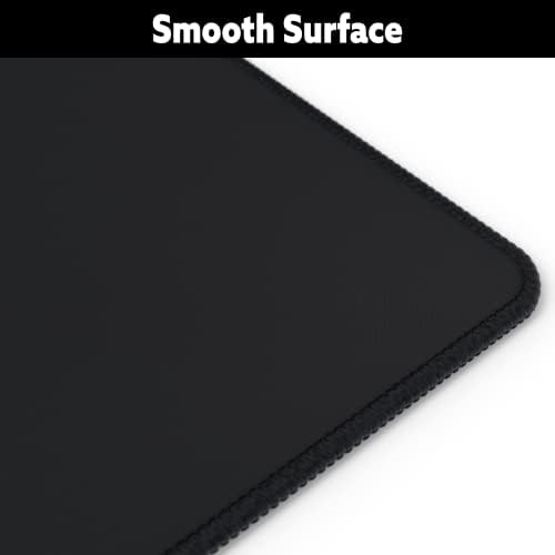 Gamer Boss - Gaming Mouse Pad - 36 x 12 Inches - 4mm Thick with Stitched Edges, Non-Slip Rubber Base, Premium Cloth Mousepad, Desk Mat for Laptop, Keyboard, Computer & PC (Extended, Black)