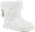 Juicy Couture Women's Slip On Winter Snow Boots Warm & Insulated Fur Lining Comfortable Fashion Booties