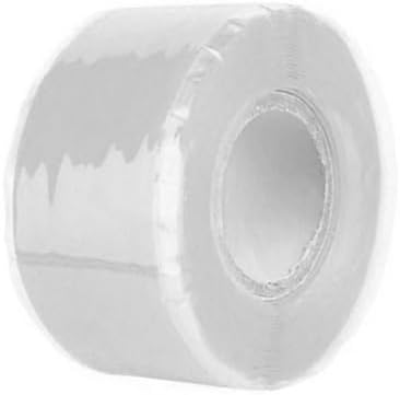 12 Roll 1 Inch X 10 FT Self-Fusing Silicone, Thickness 0.5mm Hose Repair Tape, Heavy Duty and Leak Proof Rubber Hose Tape, Pipe for Water(White)