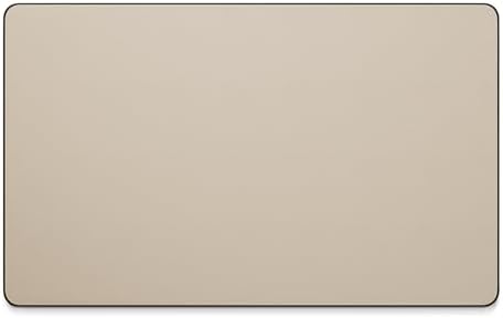 Jotsome Leather Desk Pad Mat, 24" x 14", Beige