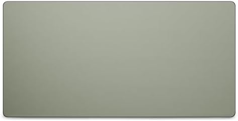Jotsome Leather Desk Pad Mat, 34" x 17", Sage