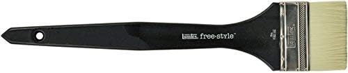 Liquitex Large Scale Broad Flat/Varnish Brush, 3"