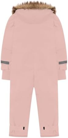 YRAETENM Snow Suit for Kids Boys Girls One Piece Snowsuit Girls and Boys Waterproof Insulated Winter Jumpsuit Coveralls