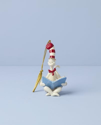 Lenox Dr. Seuss Cat in the Hat Christmas Hanging Ornament