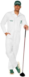 Spirit Halloween Adult Golf Caddie Jumpsuit Costume