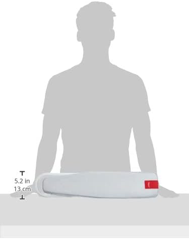Rayen | Sleeve Ironing Board | Ironing Surface | Aluminium | Universal | 100% Cotton Cover | 4.3" x 20.5" | Gray