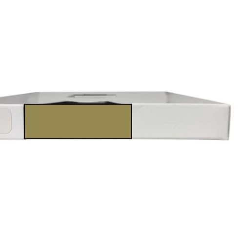 Prostripe 1" x 150' Solid Automotive Pinstripe Tape for Cars, Trucks, and SUVS R544105 (Light Gold Metallic)