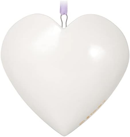 Hallmark Keepsake Christmas Ornament 2021, Love You, Mom Hearts, Porcelain