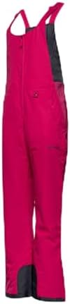 Arctix Women's Essential Insulated Ski Bibs, Water Resistant Snow Pants for Skiing & Snowboarding