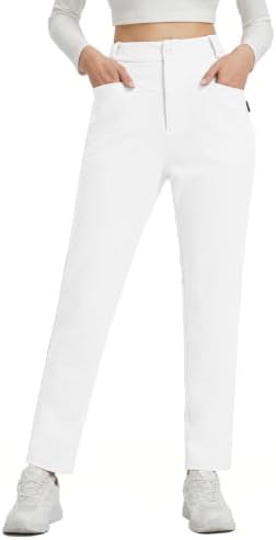 baleaf Womens Fleece Lined Pants with 5 Pockets Thermal Cold Gear