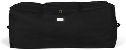 Covermates Christmas Tree Cinch Bag, Fits 6-7.5 ft Trees, Black