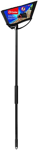 O-Cedar Angle Broom 157950 Outdoor Power Angle Broom, Assorted Colors (pack of 4)