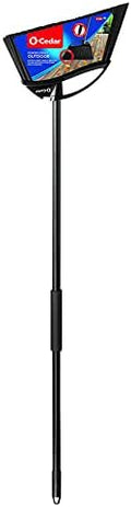 O-Cedar Angle Broom 157950 Outdoor Power Angle Broom, Assorted Colors (pack of 4)