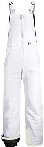 GEMYSE Men's Insulated Ski Bib Overalls Waterproof Snow Pants