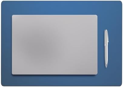 Jotsome Leather Desk Pad Mat, 17" x 12", Midnight Blue
