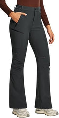 IUGA Snow Ski Pants Womens Waterproof Softshell Fleece Insulated Outdoor