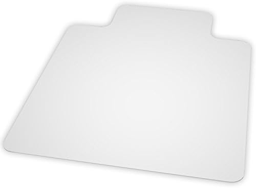 ES Robbins Extra High Pile Chair Mat, Rectangle with Lip, 36"x48" Beveled Edge