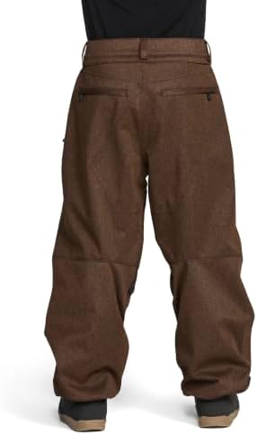 Volcom Men's Shell Snow Billow Pant – 10k Waterproof, Baggy Fit, Breathable 2-layer