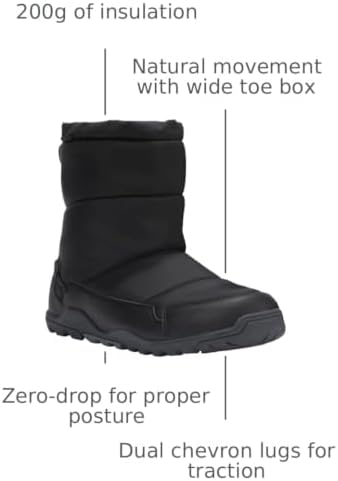 Xero Shoes Men's Alpine Pull-On Snow Boots