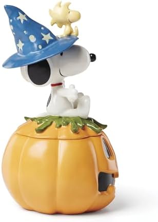 Lenox Peanuts Great Pumpkin Halloween Covered Candy Jar