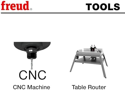 Freud 99-478: 2-3/16" (Dia.) Chair Rail Bit with 1/2" Shank