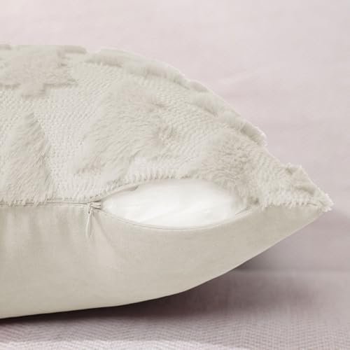 DFXSZ Christmas Tree Pillow Covers 18x18 Set of 2 Christmas Decor WhiteStar