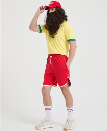 qnprt Couple Costume for Men Adult 2026, Running Outfit Shirt Shorts Set