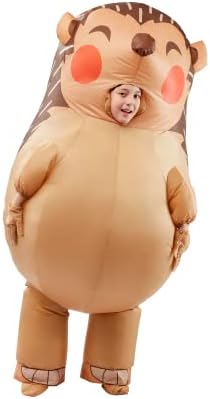 Spooktacular Creations Hedgehog Inflatable Costume for Kids, Air Blow Up Costumes, Full Body Inflatable for Halloween Party